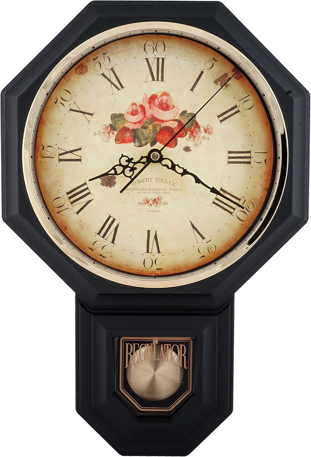 ノリタケ　壁掛け＆置き時計　オレンジ ノリタケ壁掛け＆置き時計オレンジ ノリタケ 壁掛け＆置き時計